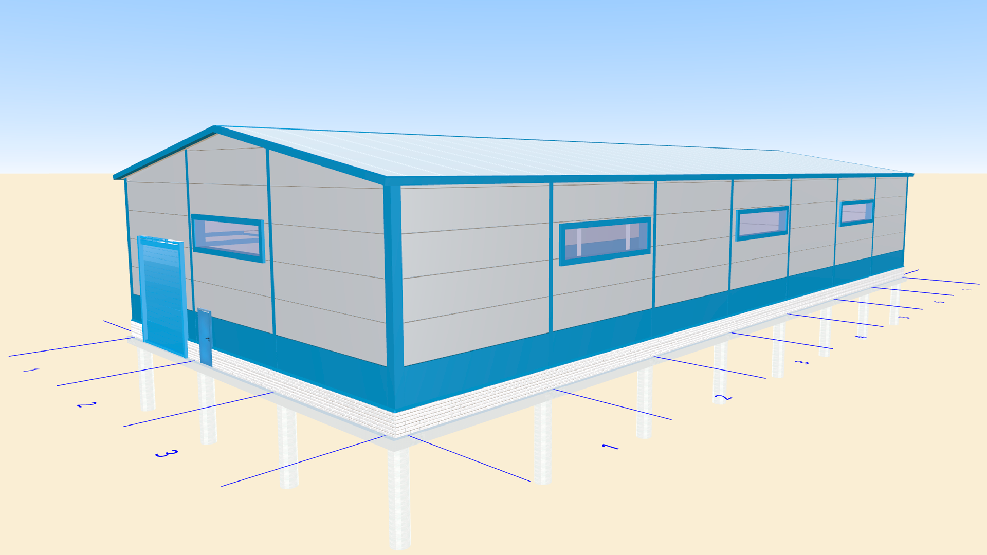 PK VESTA Plant announces an order for a prefabricated warehouse 18W x 42L x 5.5H in Losino-Petrovsky, Moscow Region, Russia
