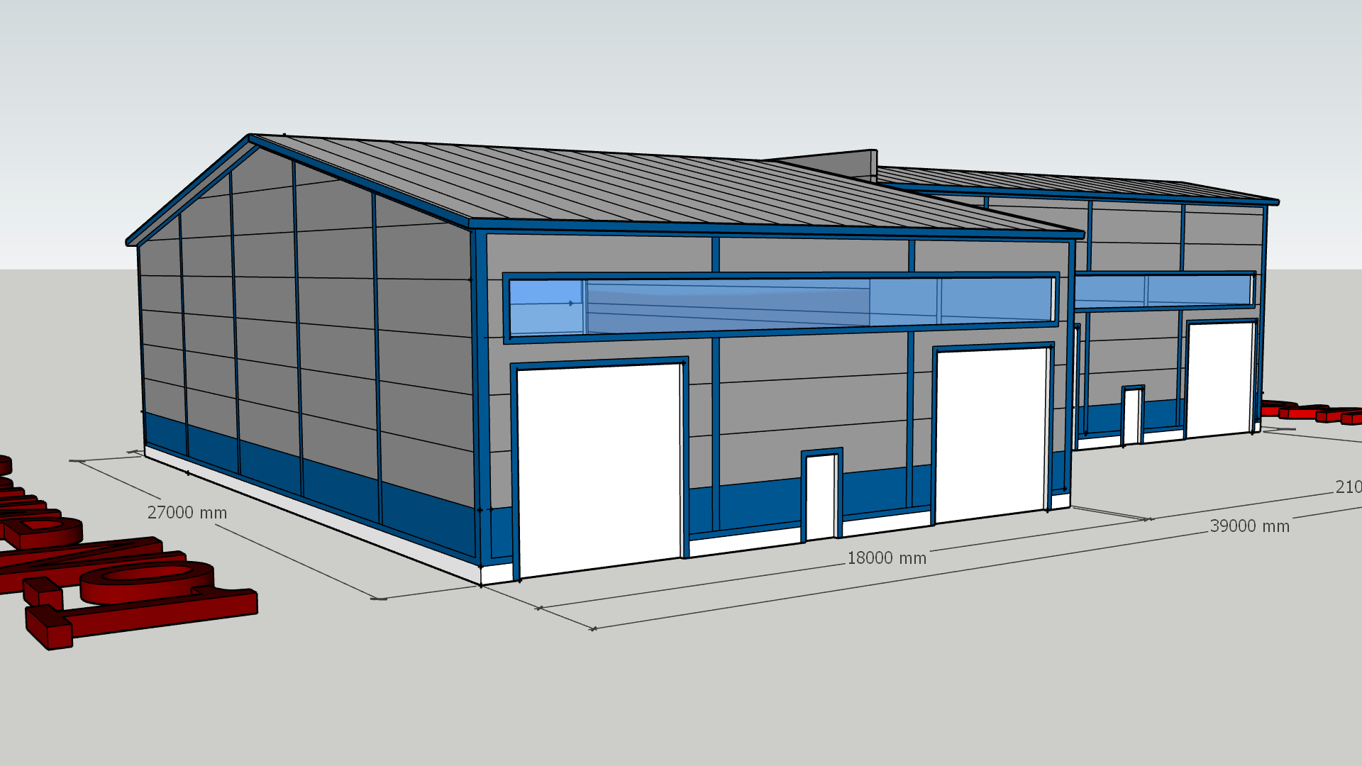 PK VESTA announces an order for a pre-engineered warehouse 27/18W x 39L x 6H in Domodedovo, Russia