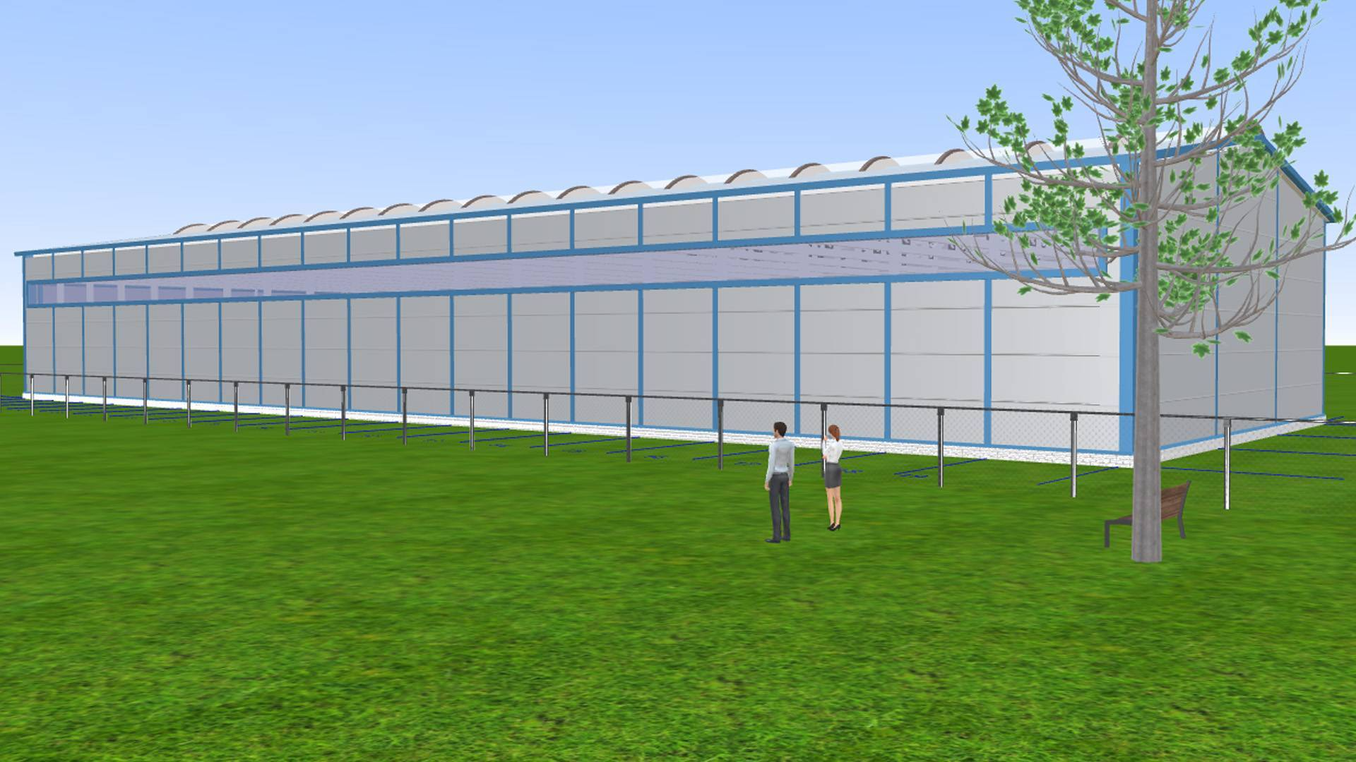 PK Vesta plant announces the order of a pre-fabricated supermarket and warehouse 18.5 x 57.5 x 6 in Astrakhan, Russia