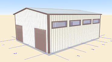 188. Prefabricated oil filling station 15W x 20L x 6H in Orel, Russia