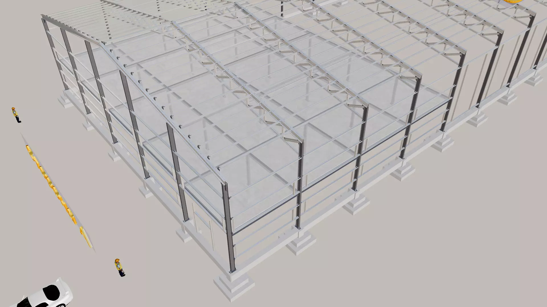 PK VESTA announces an order for a pre-engineered ice arena 30W x 80L x 6H made out of LSF in Tashkent, Uzbekistan