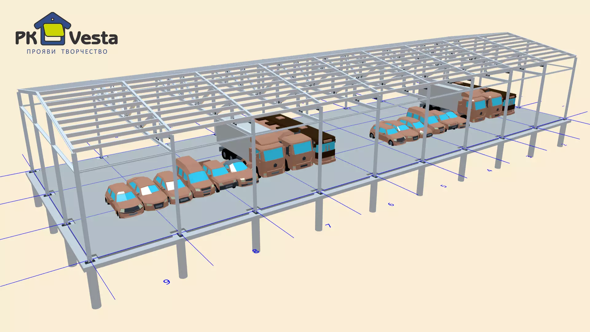 PK VESTA announces its first order for 2 pre-engineered warehouses 18W x 54L x 6H (1 944 sq.m.) in Tbilisi, Georgia