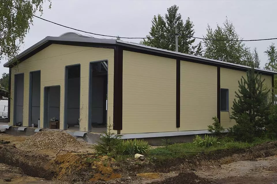 140. Pre-fabricated office 10х13х3.6 in Tula, Russia