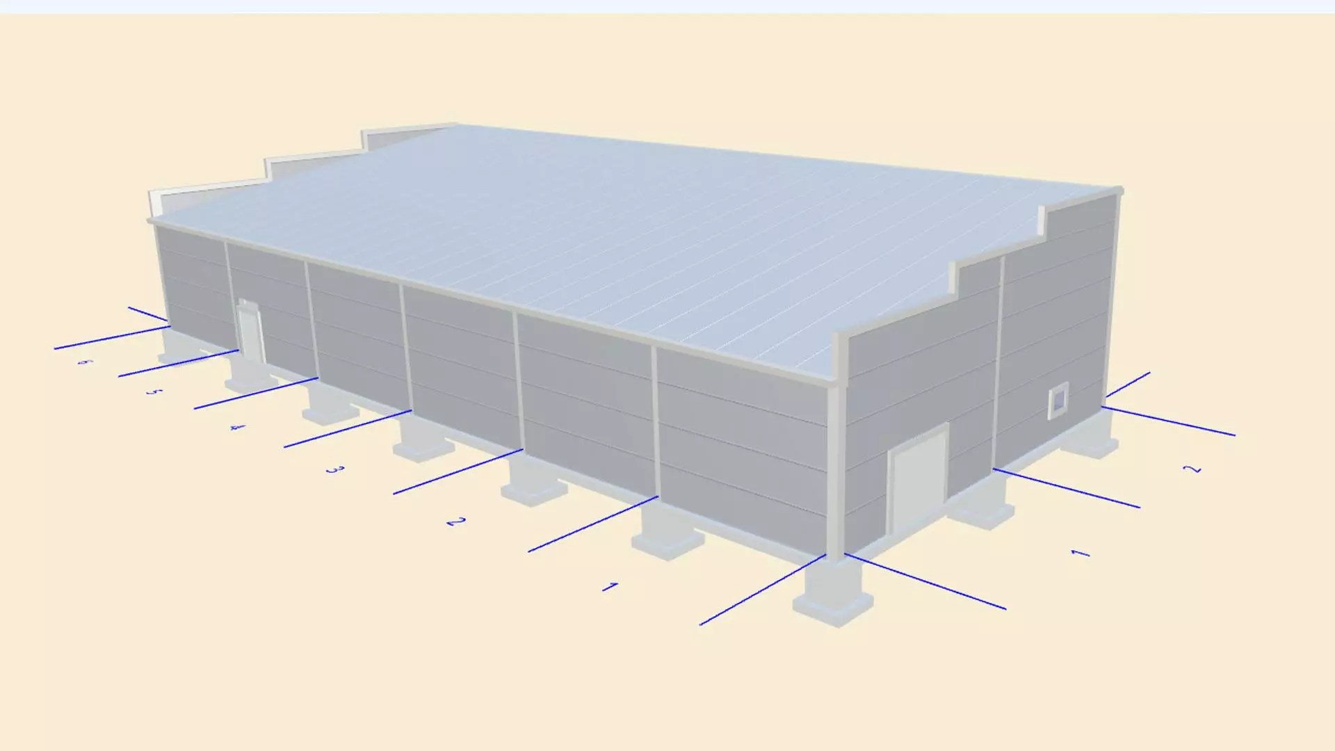 The PK Vesta plant announces the order of the Pyaterochka 15x36x4 prefabricated supermarket in Ryazan, Russia