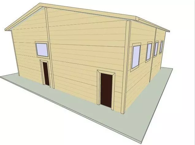 The installation of six full-blown 12 x 24 x 6 buildings in the Serpukhov district of the Moscow region, Russia has been completed