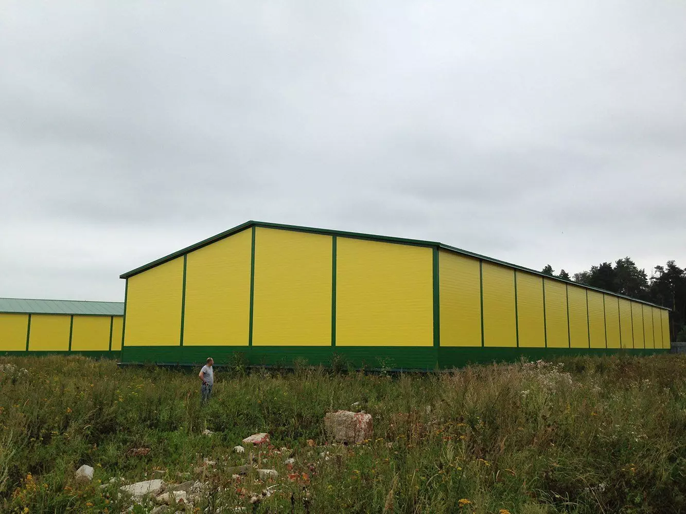 70. Pre-engineered steel warehouse 24 х 60 in Mytishchi, Russia