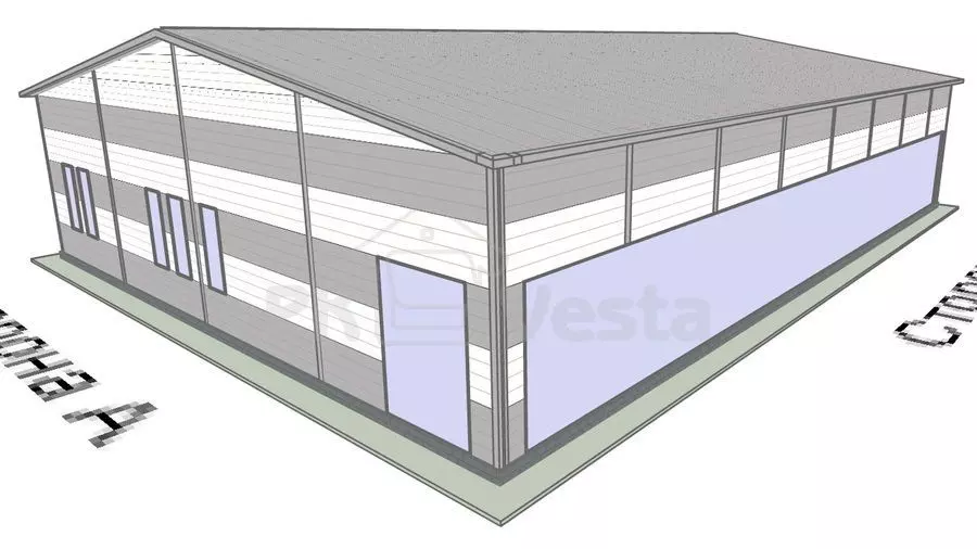 PK VESTA announces the order of a pre-engineered food supermarket of the "YES" grocery food chain 23W х 31L х 6.3H in Pushkino, Russia