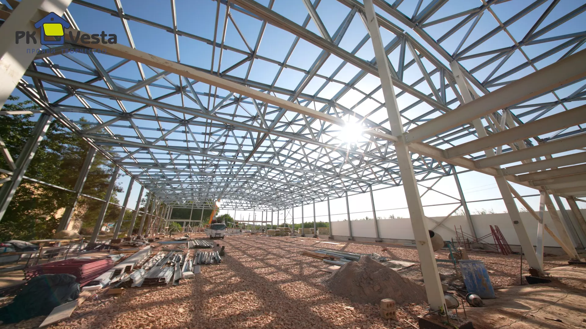 PK VESTA announces an order for a pre-engineered ice arena 30W x 80L x 6H made out of LSF in Tashkent, Uzbekistan