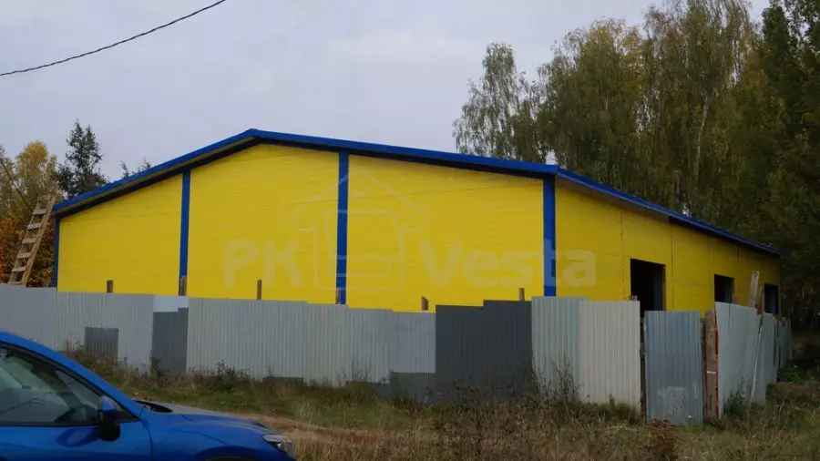 PK Vesta announces the final erection of the pre-engineered food supermarket in Tula region, Russia