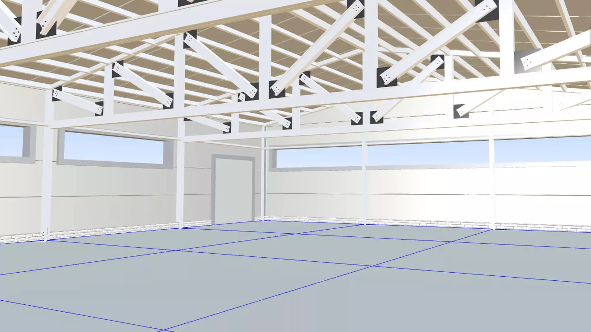 The PK Vesta plant announces an order for a pre-fabricated workshop 18x24x4 and a warehouse 6x6x3 for the manufacture of antenna systems in Khimki, Russia