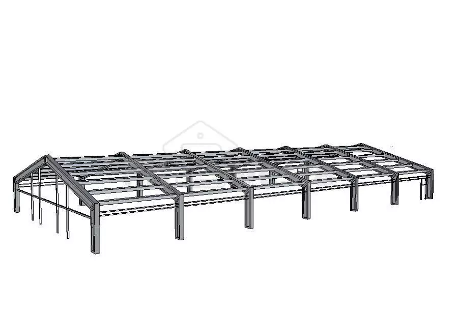 Order of the prefabricated warehouse in Moscow , Russia