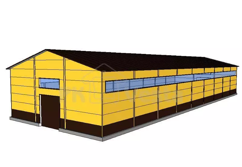 Commissioning of the 18 x 54 x 7.6 prefabricated sandwich panel factory in Kaluga, Russia