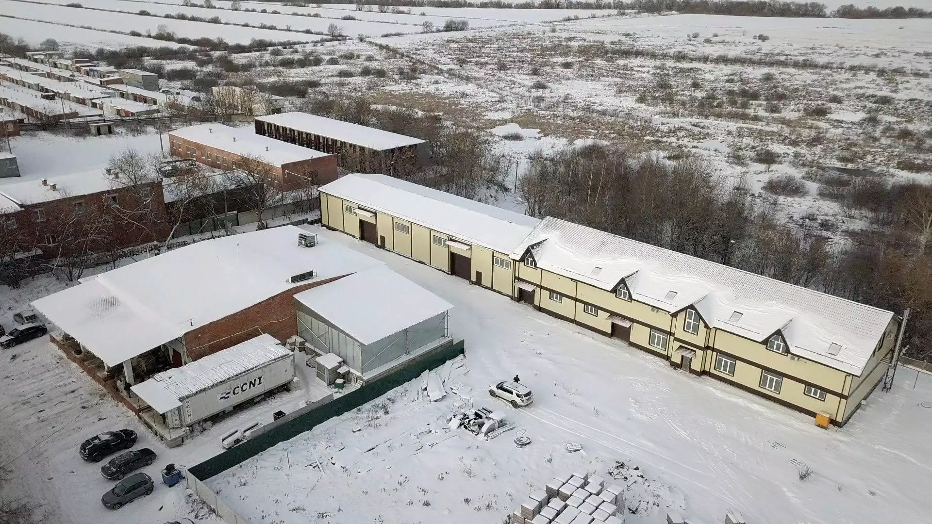 134. Pre-engineered warehouse/production shop 13.3 х 42 х 6  (wallpaper) in Tula, Russia