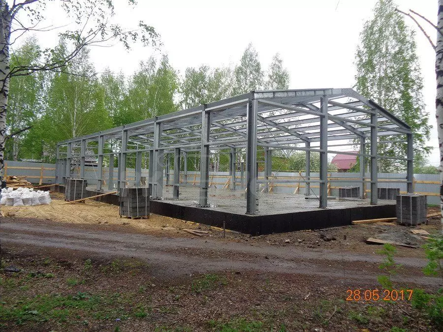 PK VESTA announces the erection of the light steel structures for a local food supermarket 12W х 28L x 4H in Nizhny Tagil, Russia