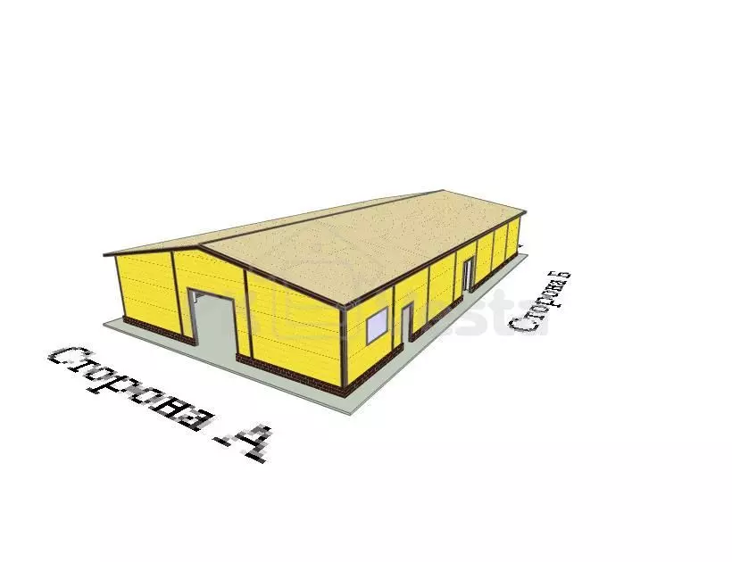 82. Prefabricated cheese factory 15 x 28 x 4 in Kostroma, Russia