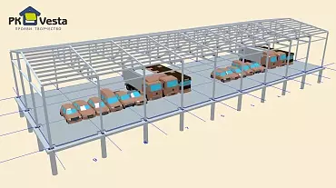 201. Two pre-engineered warehouses 18W x 54L x 6H (1 944 sq.m.) in Tbilisi, Georgia