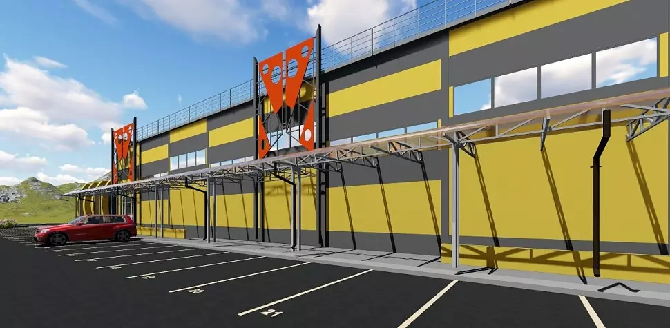 You yourself create a unique image of the building!