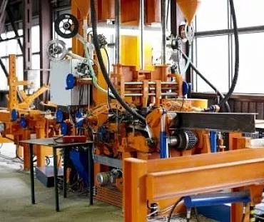 Highly automated European equipment for rigid framing (welded beams)