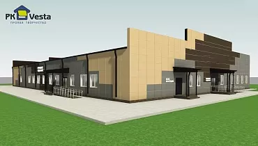 204. Pre-engineered city hospital 36W x 46L x 3.5H in Novomoskovsk, Russia 